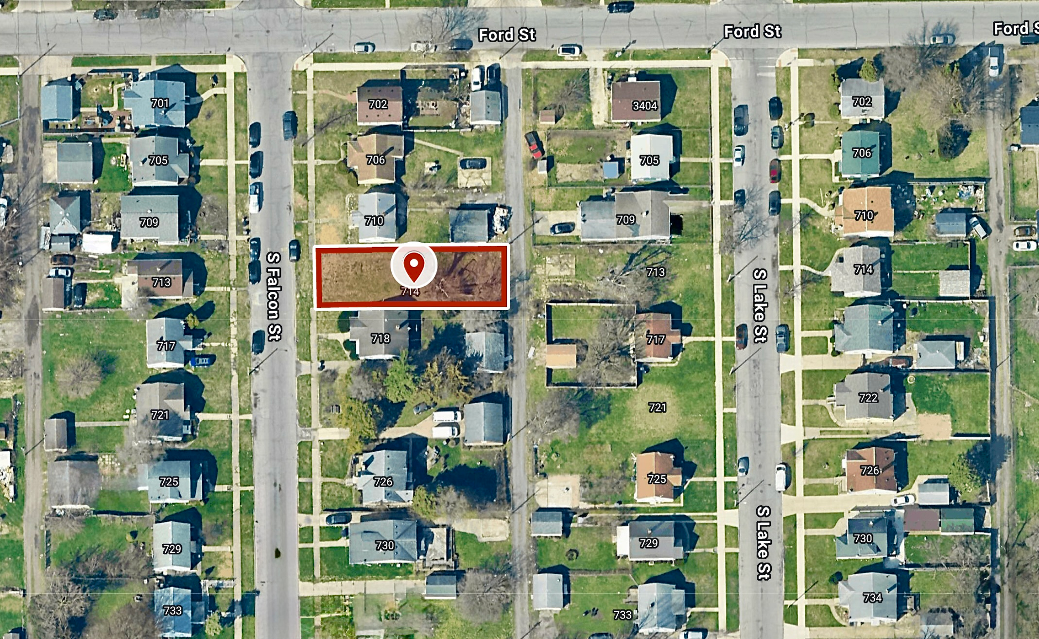 0.12 Ac (40 X 129 Sq ft) Large Residential City Lot Close to University of Notre Dame