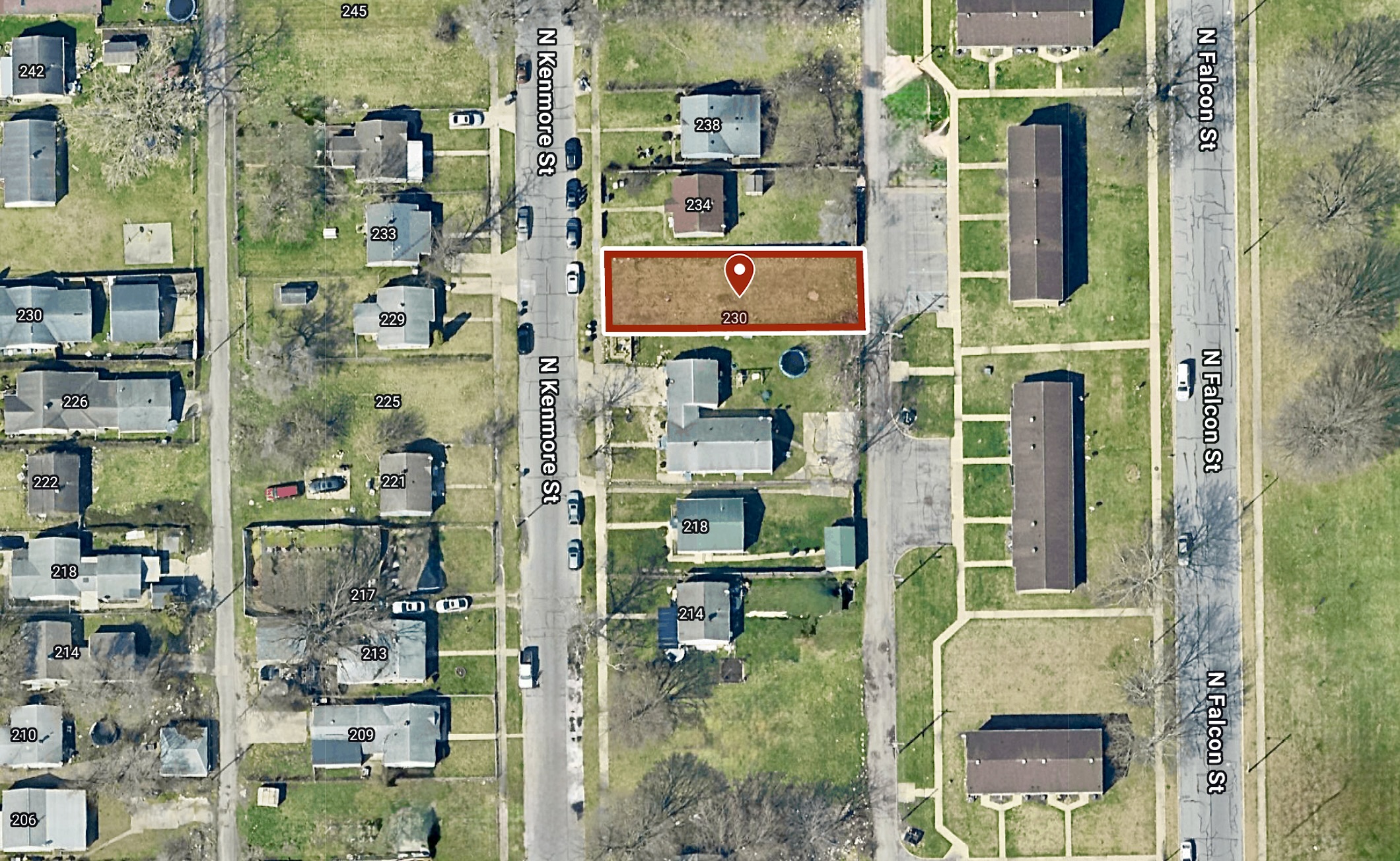 0.12 Ac (40 X 128 Sq ft.) Large Residential City Lot Close to University of Notre Dame