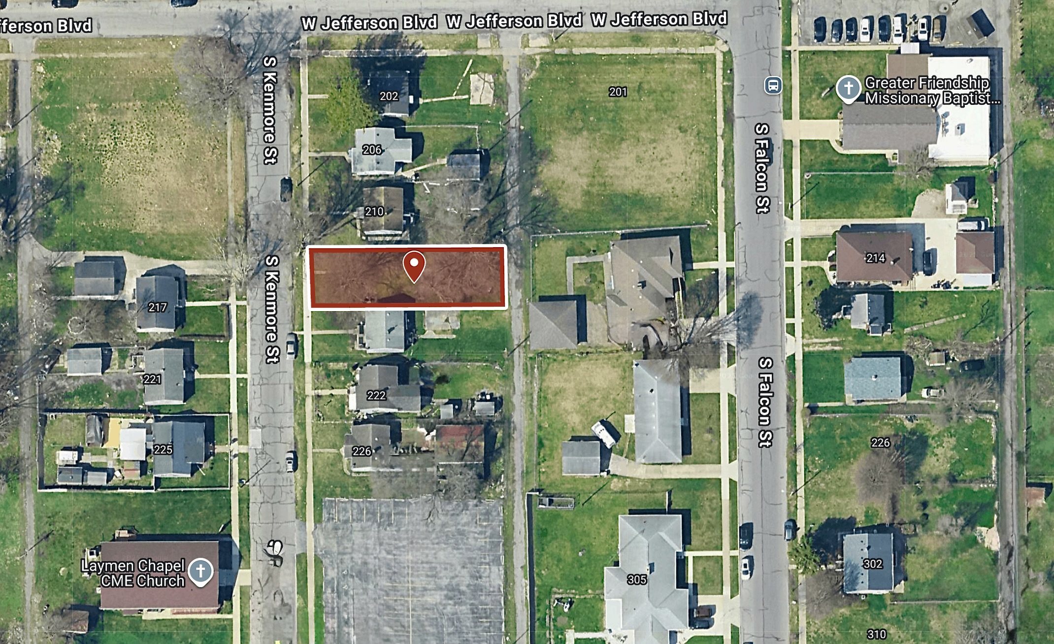 0.12 Ac (40 X 129 Sq ft.) Large Residential City Lot Close to University of Notre Dame