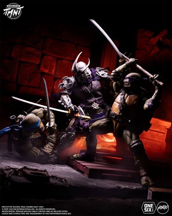 Exploring the TMNT MondoVerse: Donatello and Shredder Figures