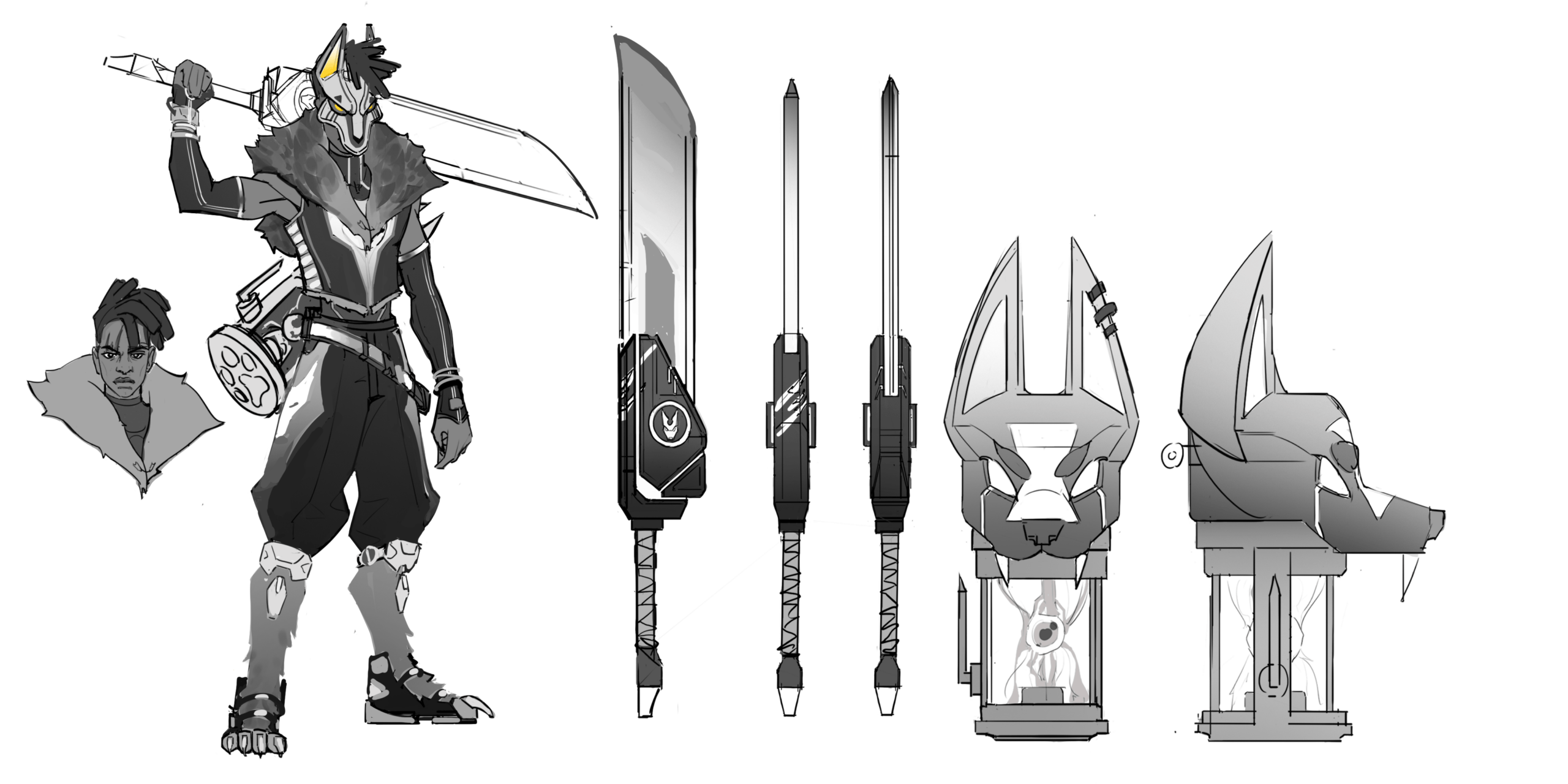Battlehound Ekko — Concept Art by Kaijin Morales