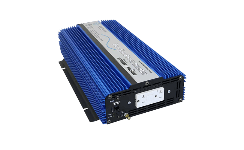Aims 2000 Watt Pure Sine Wave Inverter ETL Listed to UL 458