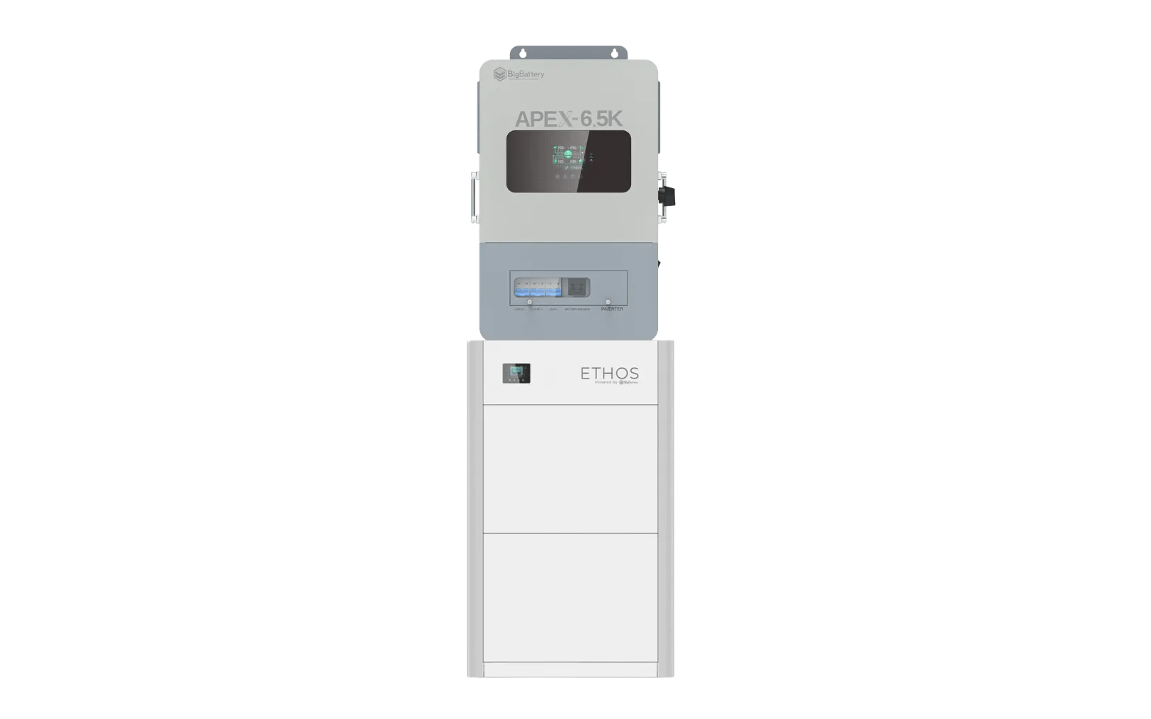 BigBattery ETHOS Battery & APEX-6.5K Off-Grid Inverter (ESS) | 10.24–46.1kWh | Home Solar System