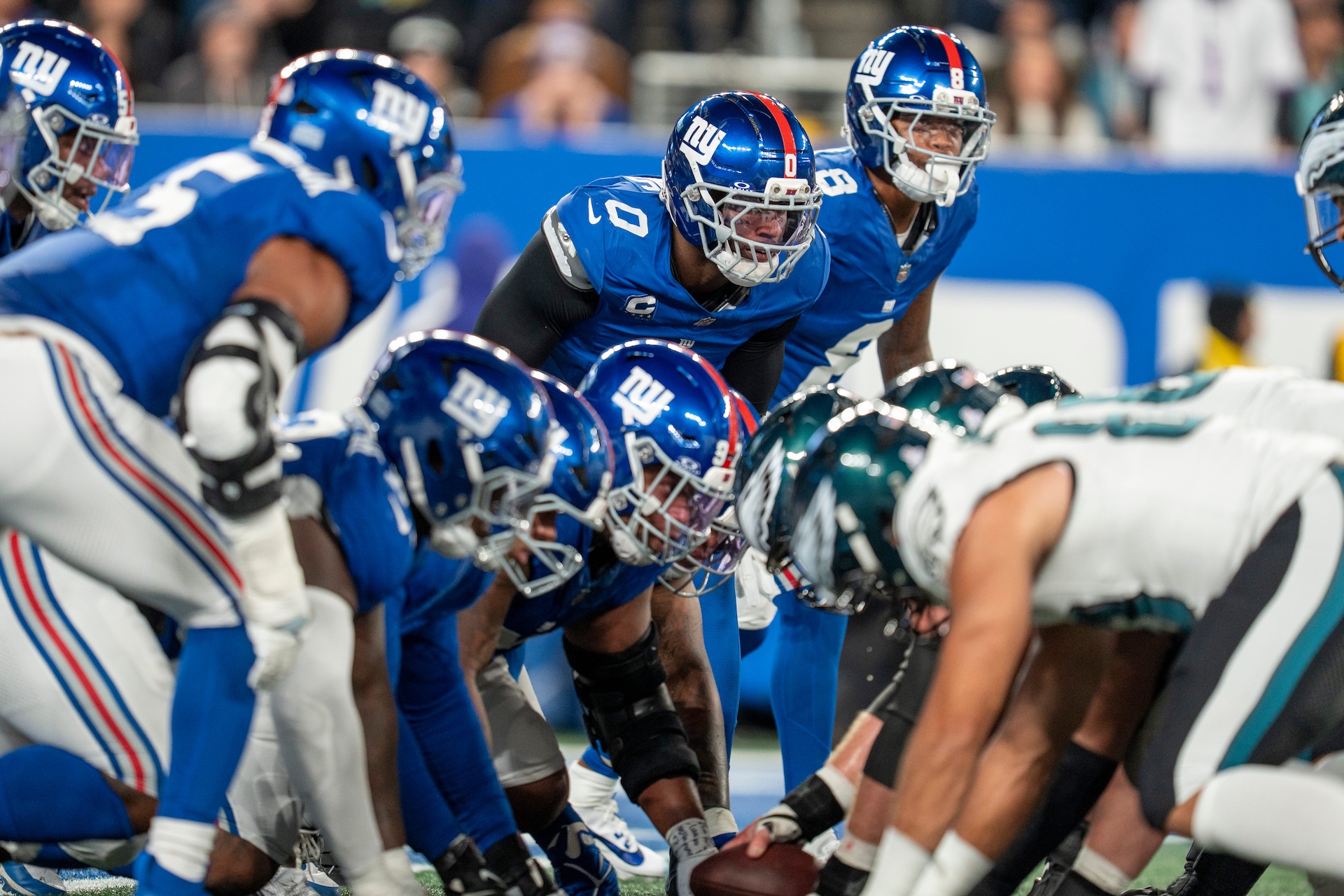 Game Review New York Giants 34 Eagles 17 Big Blue New York Giants Defense October 9 2025 