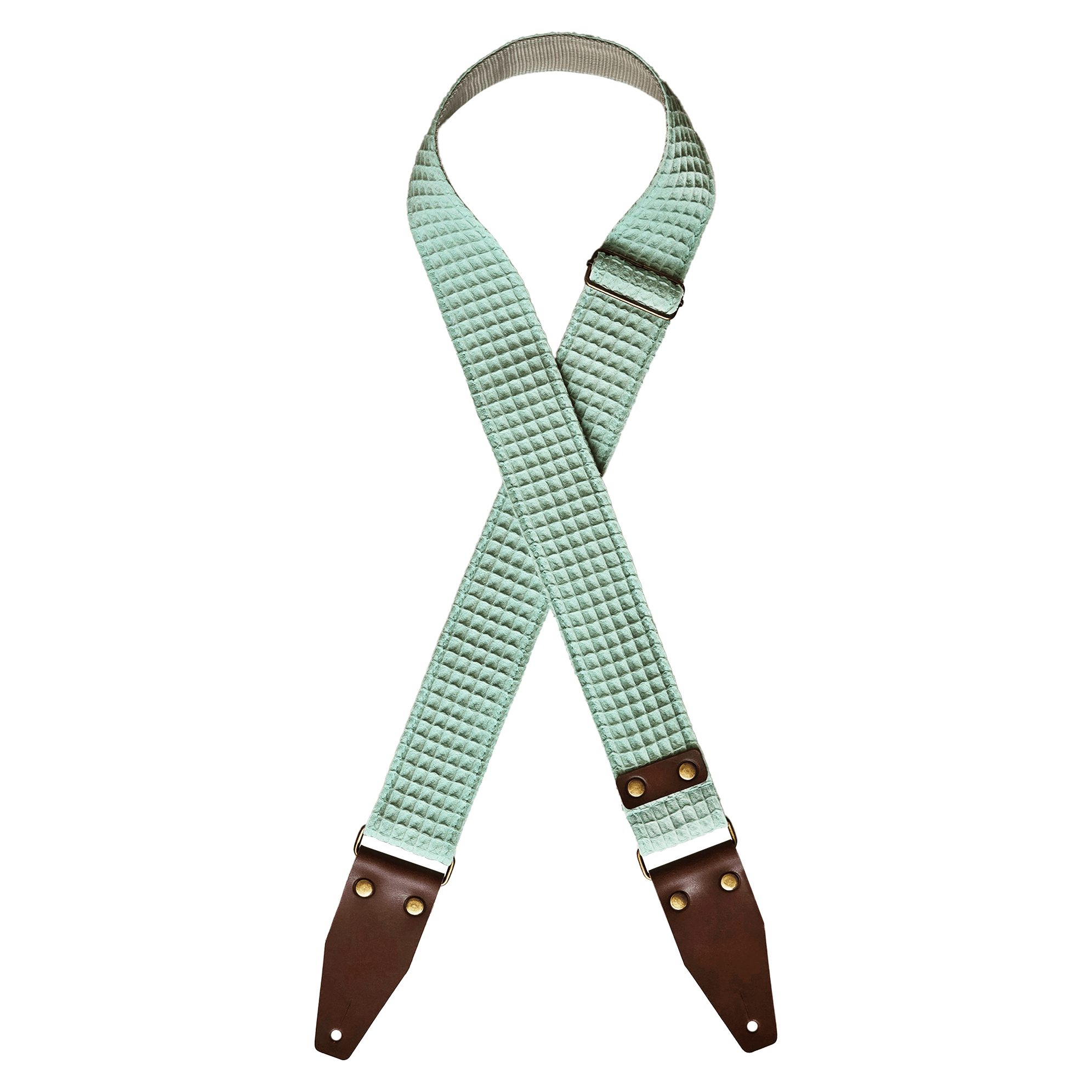 Mint Guitar strap, Green guitar strap, blue guitar strap
