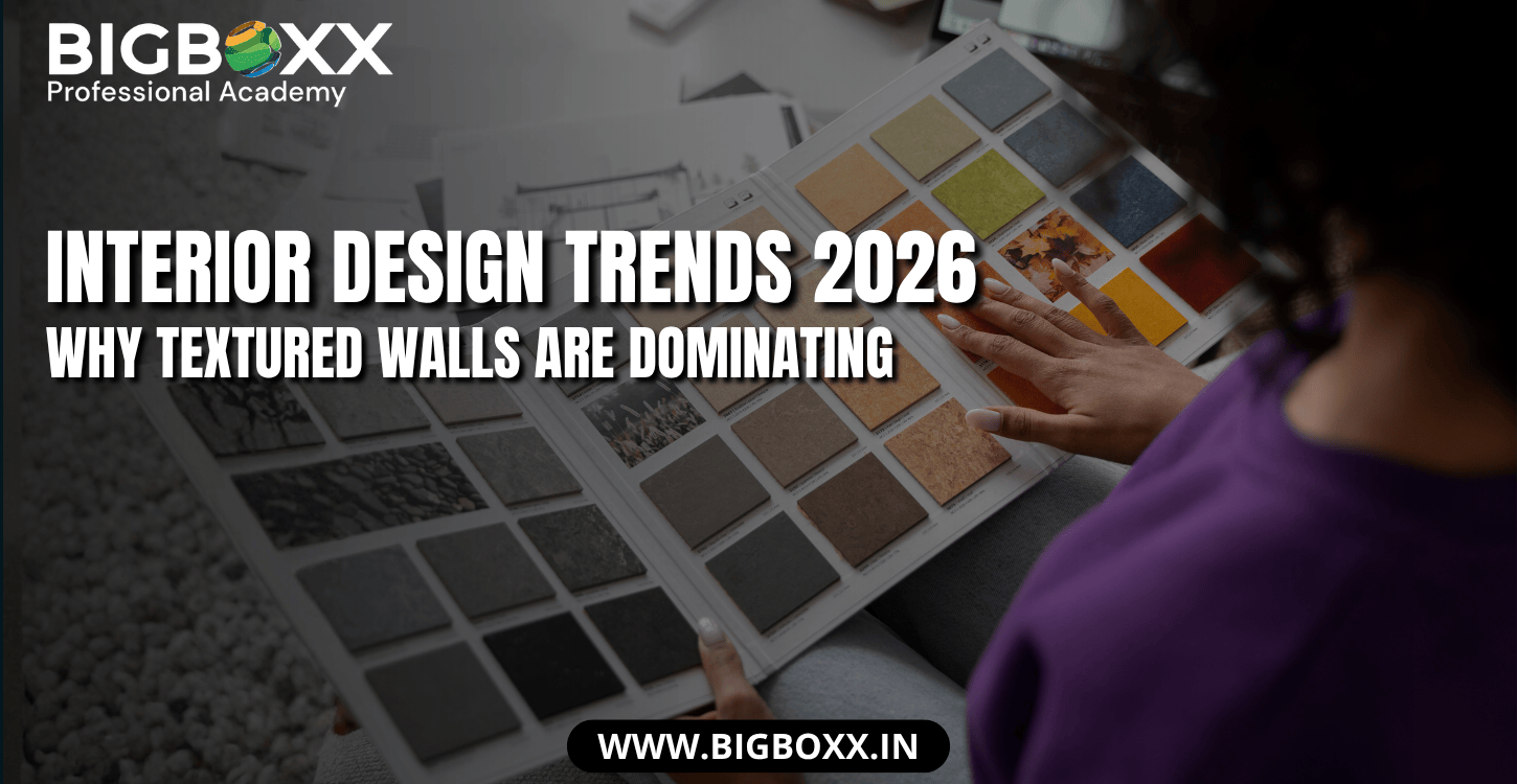Interior Design Trends 2026 Why Textured Walls Are Dominating Computer Courses After 12TH.