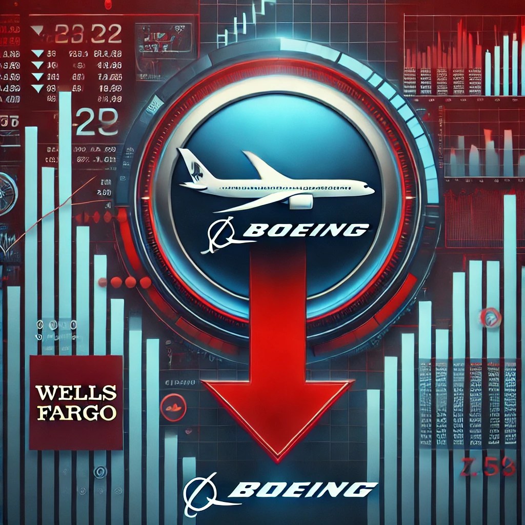 Wells Fargo's Bearish Report Sends Boeing Shares Plummeting 8%