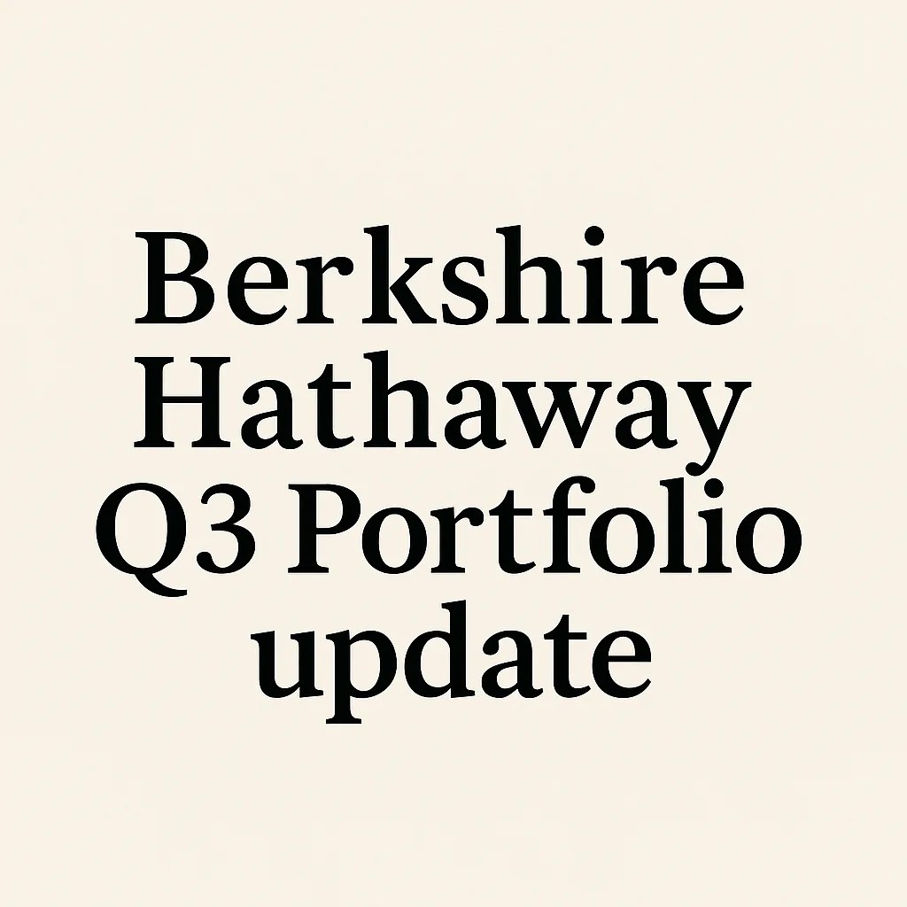 Berkshire Hathaway Latest Portfolio Report (Q3 2025)