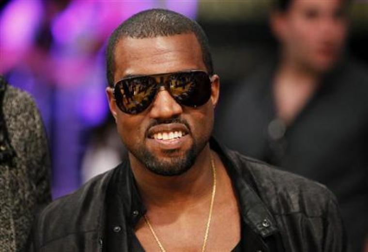 Rapper Kanye West