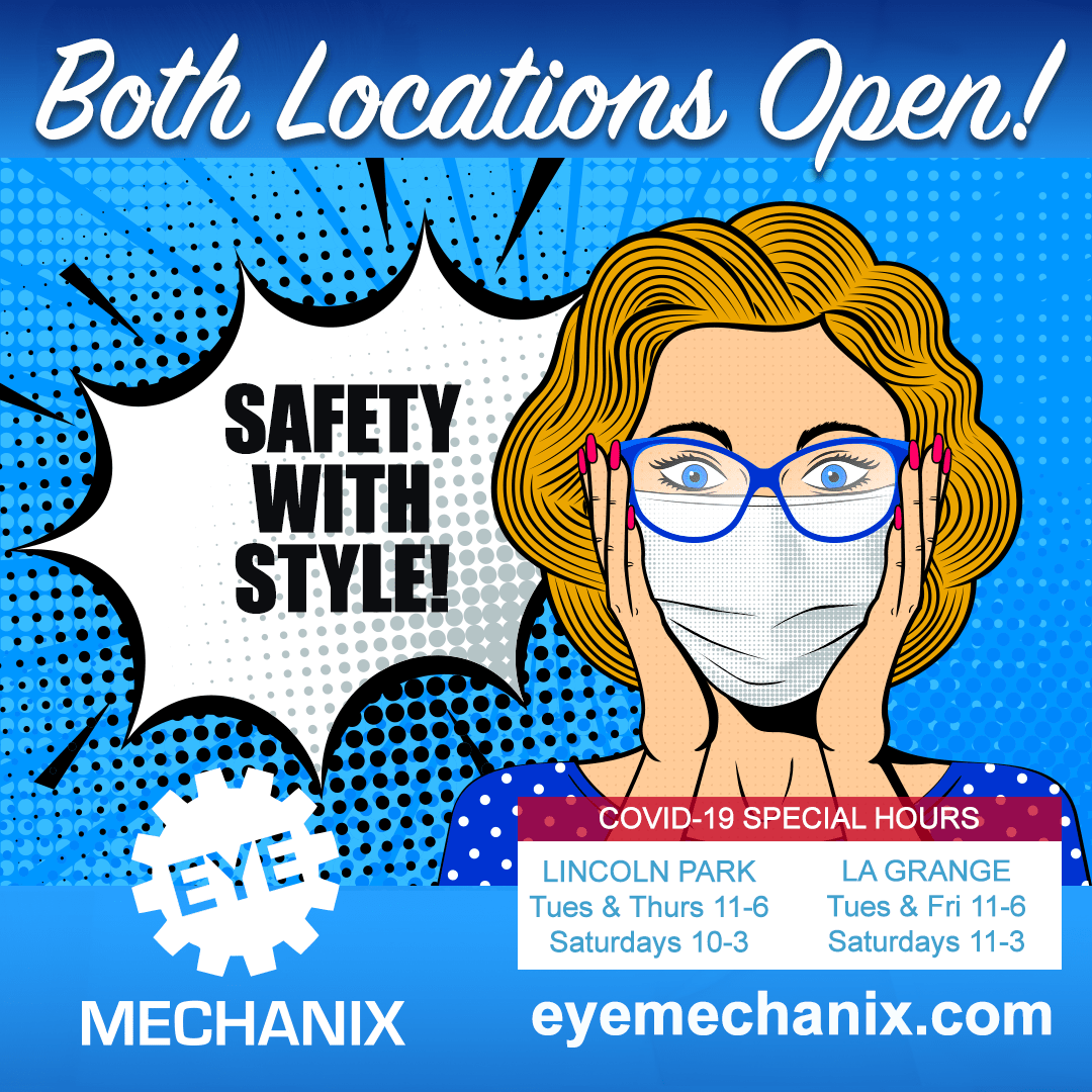 Eye Mechanix Covid Safety Post - POP