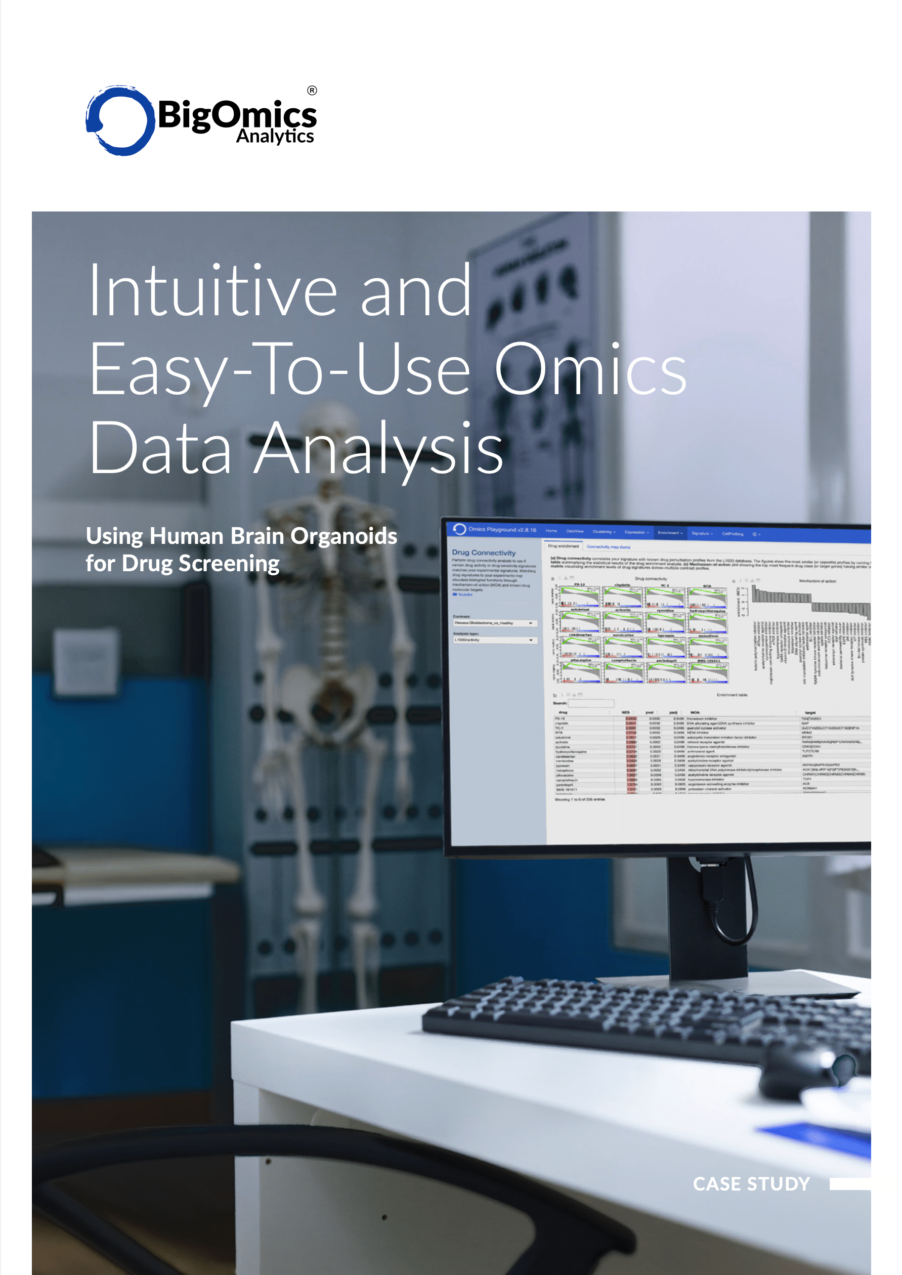 Intuitive and easy-to-use omics data analysis - Mariana case study
