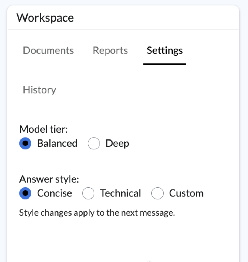 Obi Settings in Omics Playground