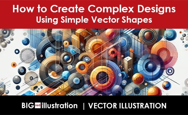 How To Create Complex Designs Using Simple Vector Shapes