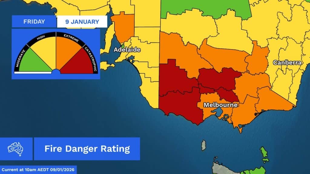 Road Closures As BOM Warns Parts Of Victoria Of Fire BOM 1024x576 