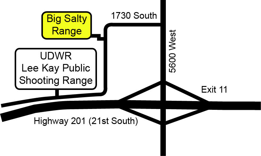 Map of Lee Kay and Big Salty Ranges