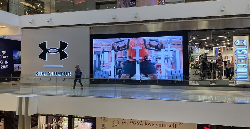 Indoor LED Display Retail Advertising