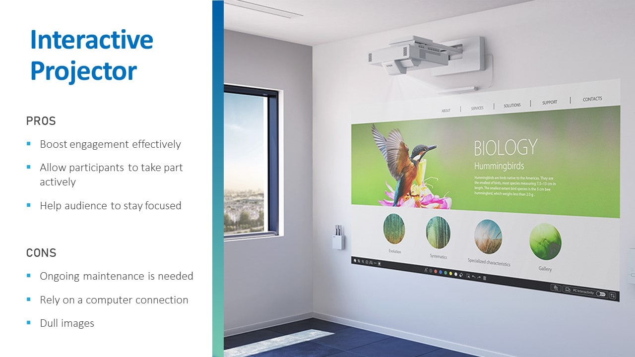 Interactive Projector - Advantages and Disadvantages