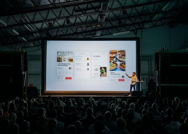 Projector suitable for large audience size