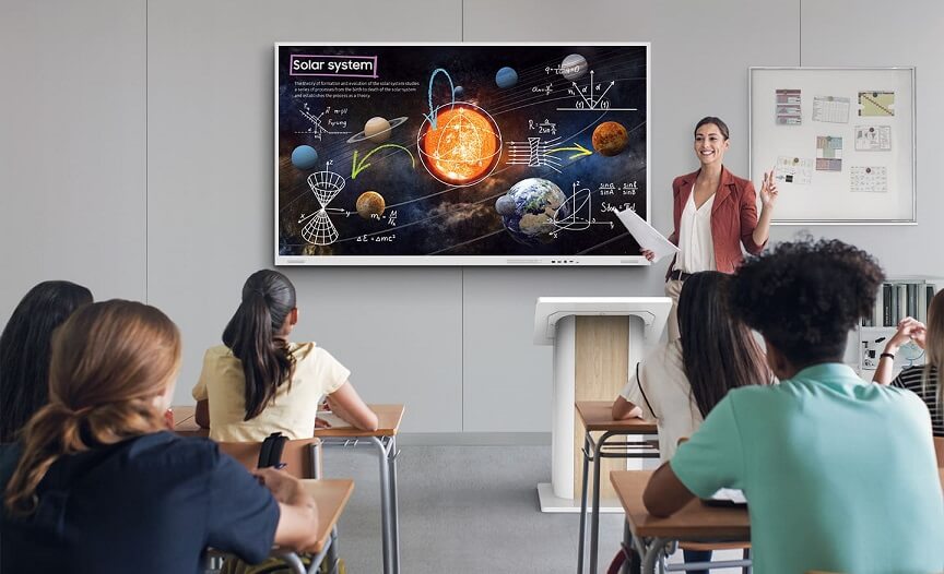 Interactive Flat Panel For Smart Classroom