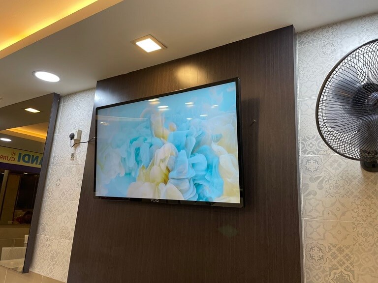 Digital Signage at Sri Paandi Restaurant Brickfields
