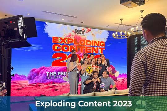 Event / Rental LED Screen at Exploding Content 2023, Colony KL Eco City