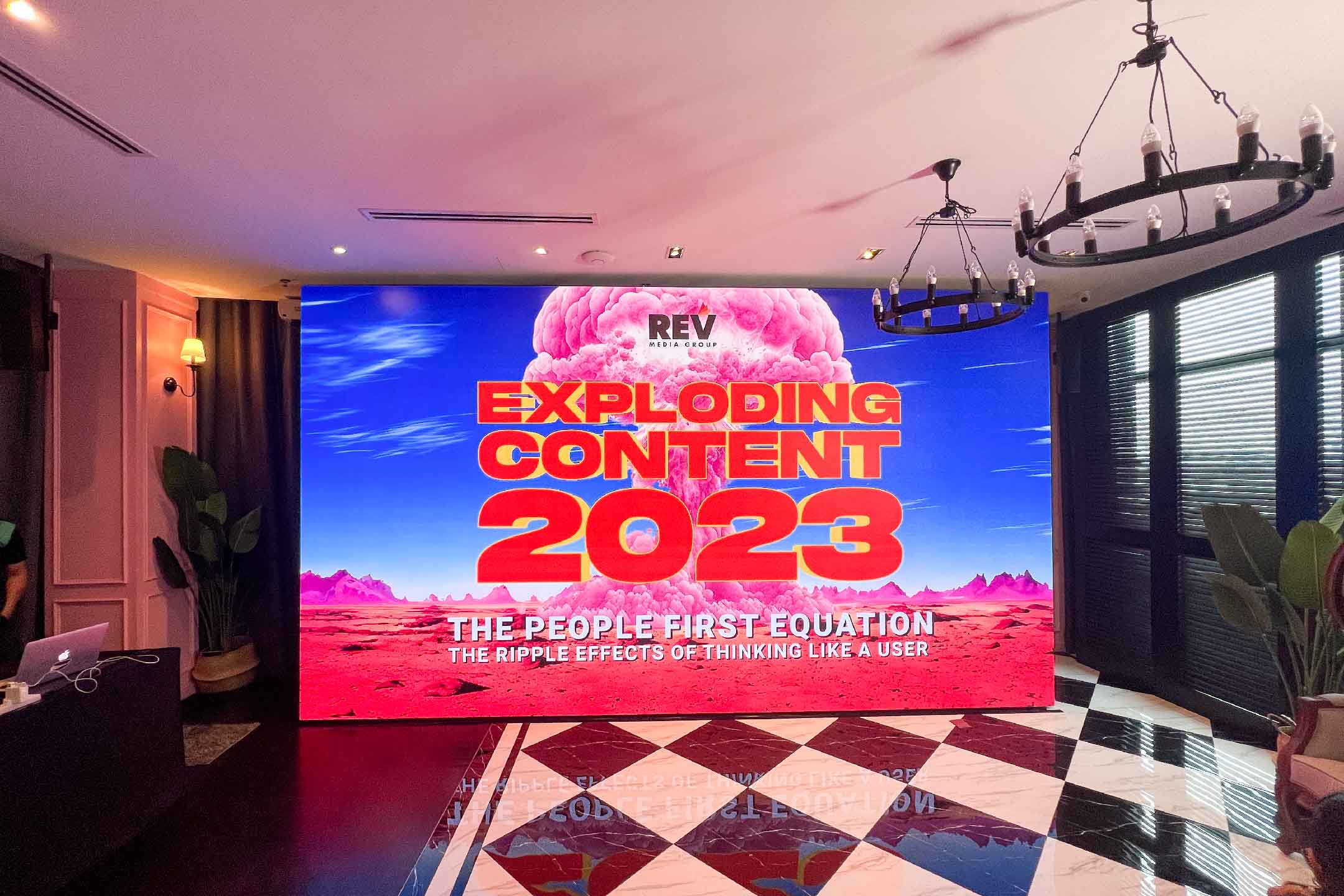 Event / Rental LED Screen at Exploding Content 2023, Colony KL Eco City