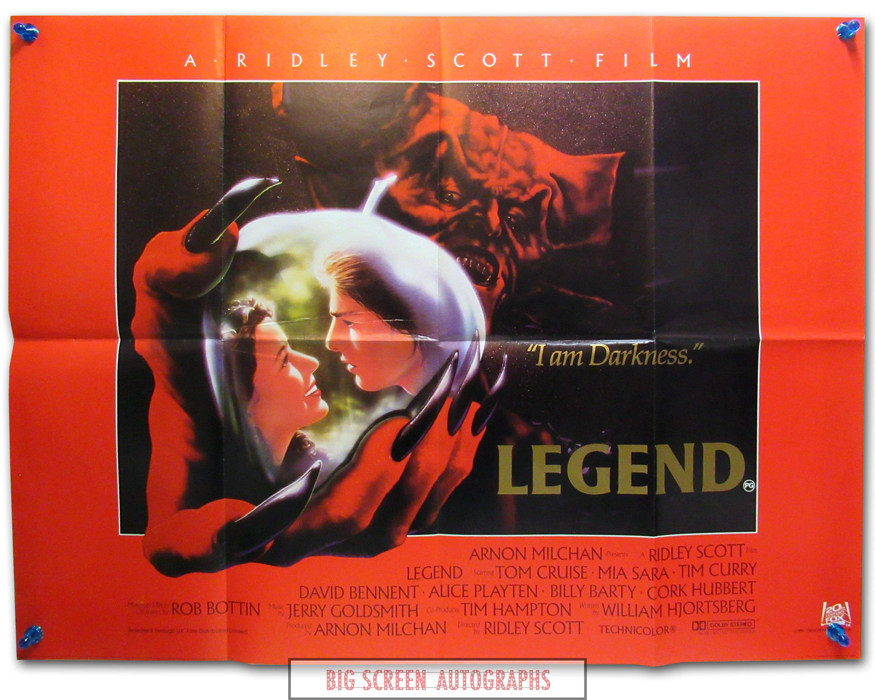Legend Quad Poster Big Screen Autographs