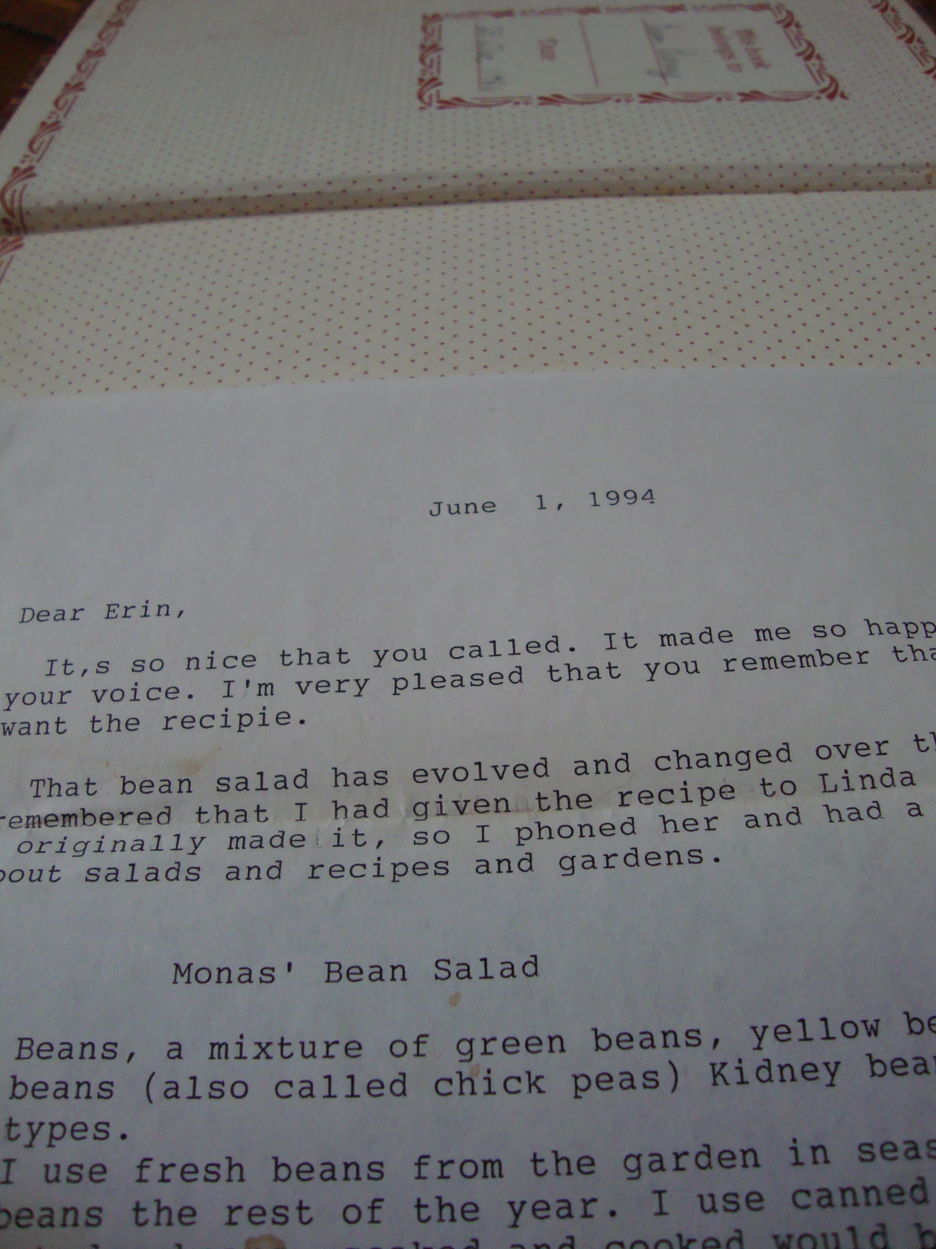 Mona's Bean Salad https://bigsislittledish.com/2011/09/22/monas-bean-salad/