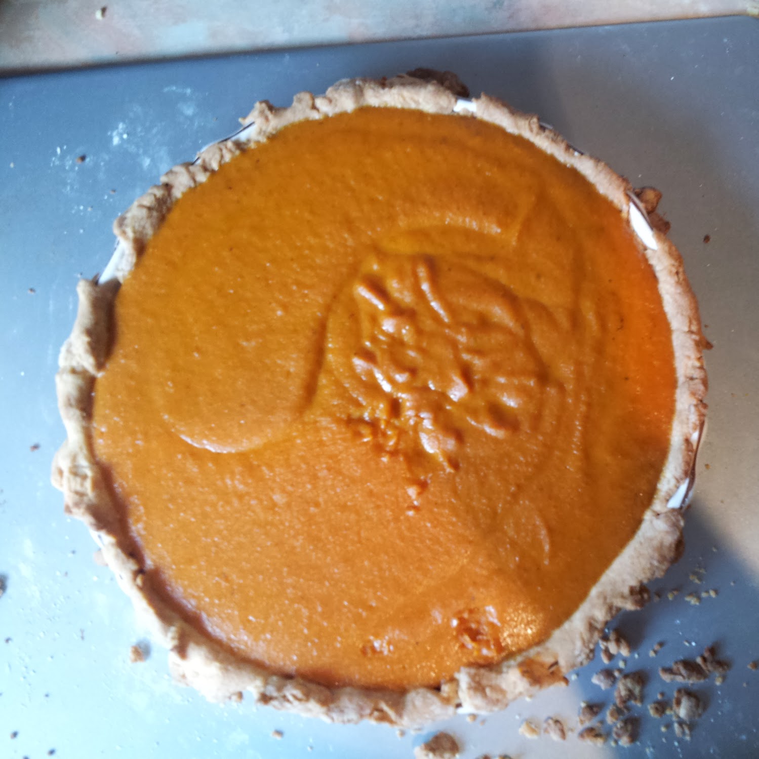 whole pumpkin pie