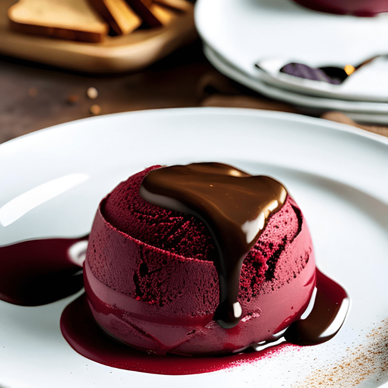 red wine ice cream