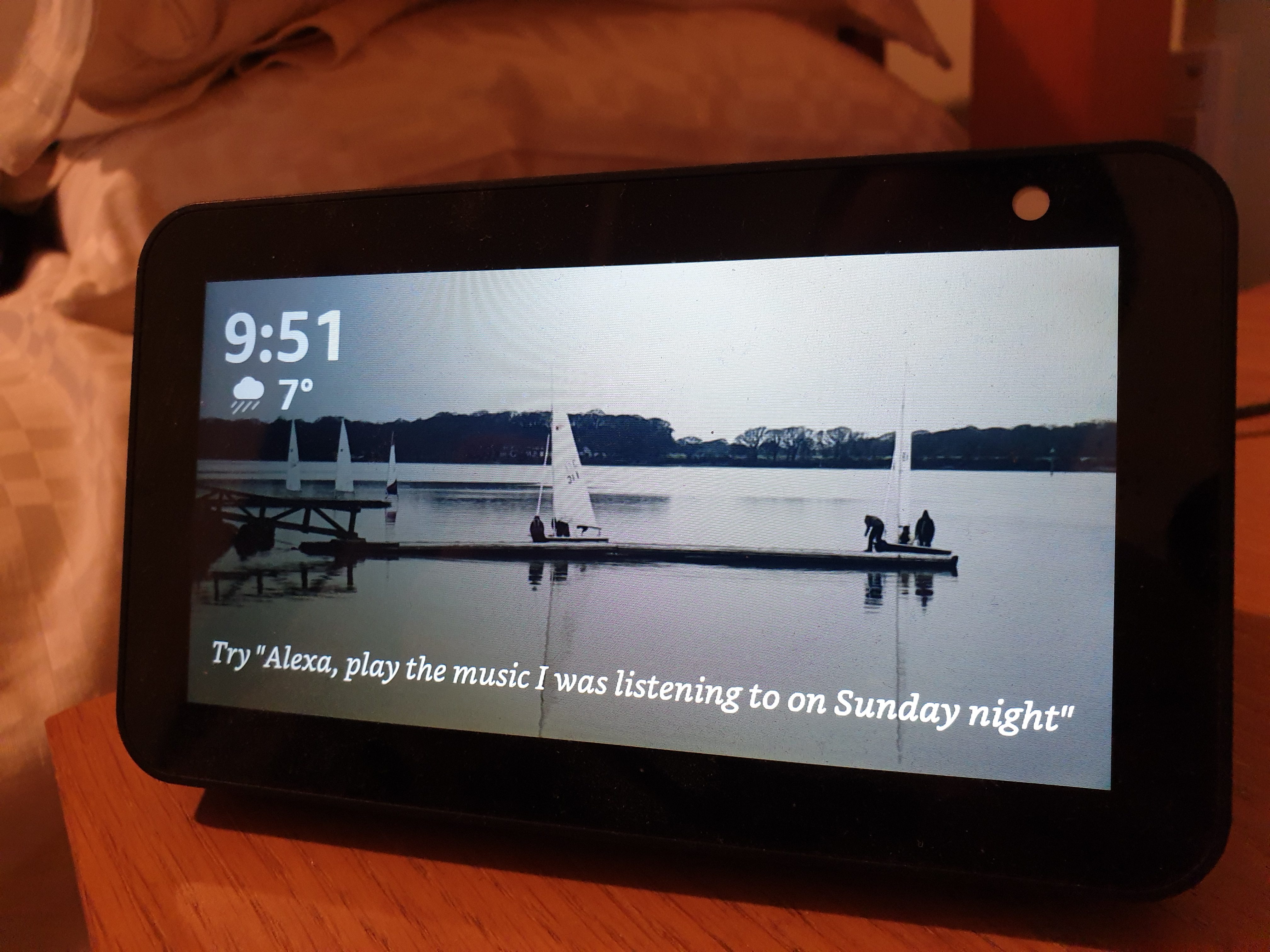 use echo show as digital picture frame