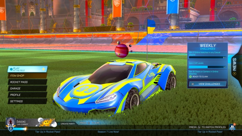 Rocket League "ranked playlists are offline" how to fix it