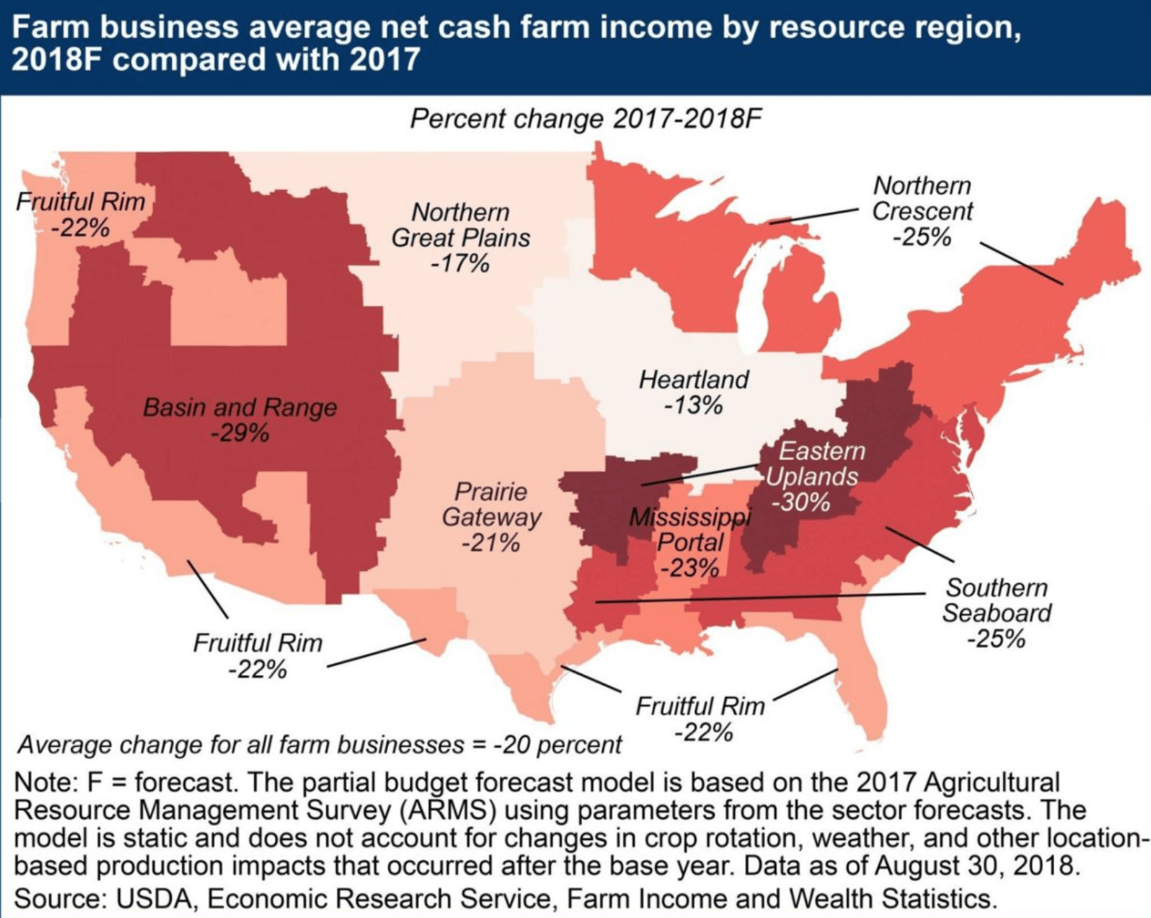 Map Shows How The U S China Trade Dispute Is Hurting American Farmers 18638279 