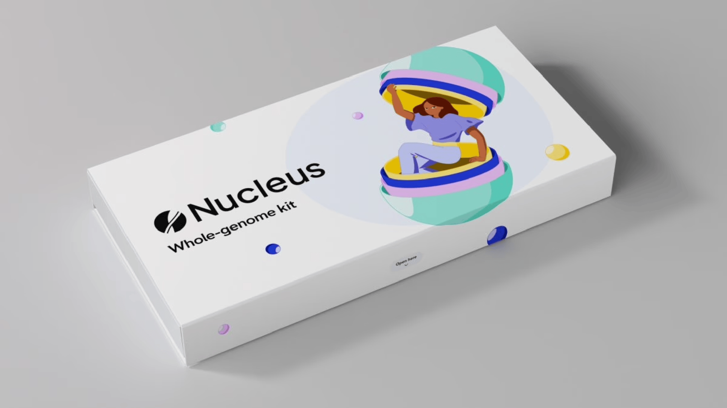A white box labeled 
