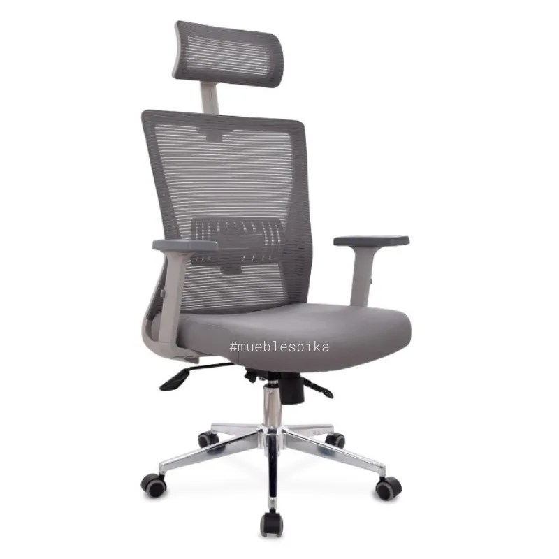 silla de escriitorio omega gris