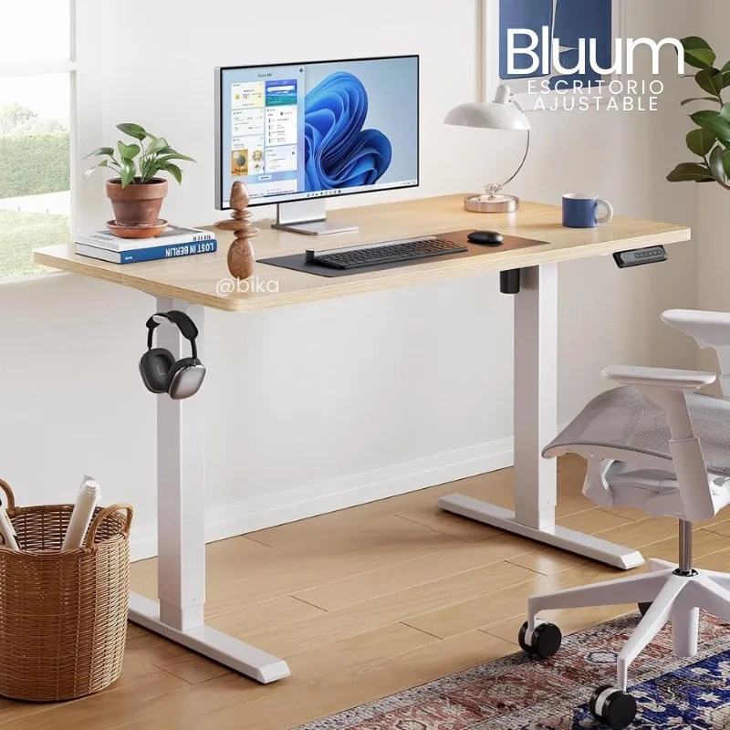 Escritorio Ajustable en altura electrico Bluum