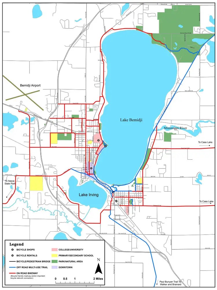 Bike Bemidji Celebrate Biking In Bemidji Bemidji Area Map.webp