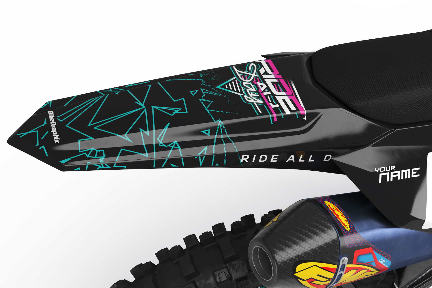 Honda RAD Semi Custom Motocross Graphics - BikeGraphix