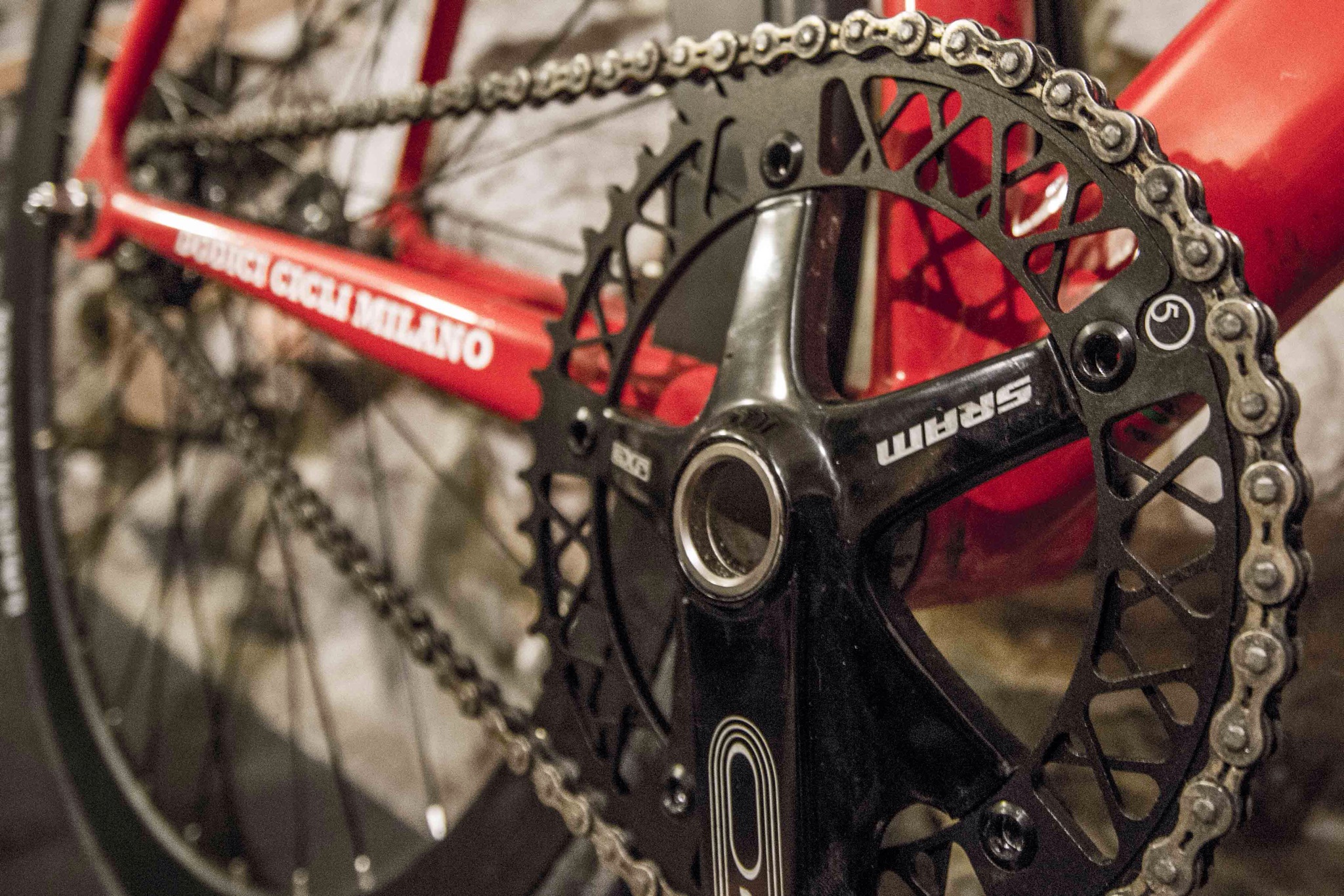 Lattice Chainring FIVE | Factory FACTORY Five F5 あのチェーン