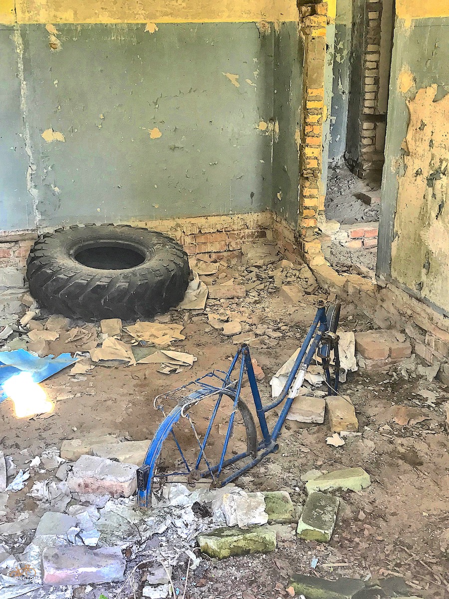 Uckermark,Brandenburg,Fahrrad,Radfahren,Kaserne Vogelsang