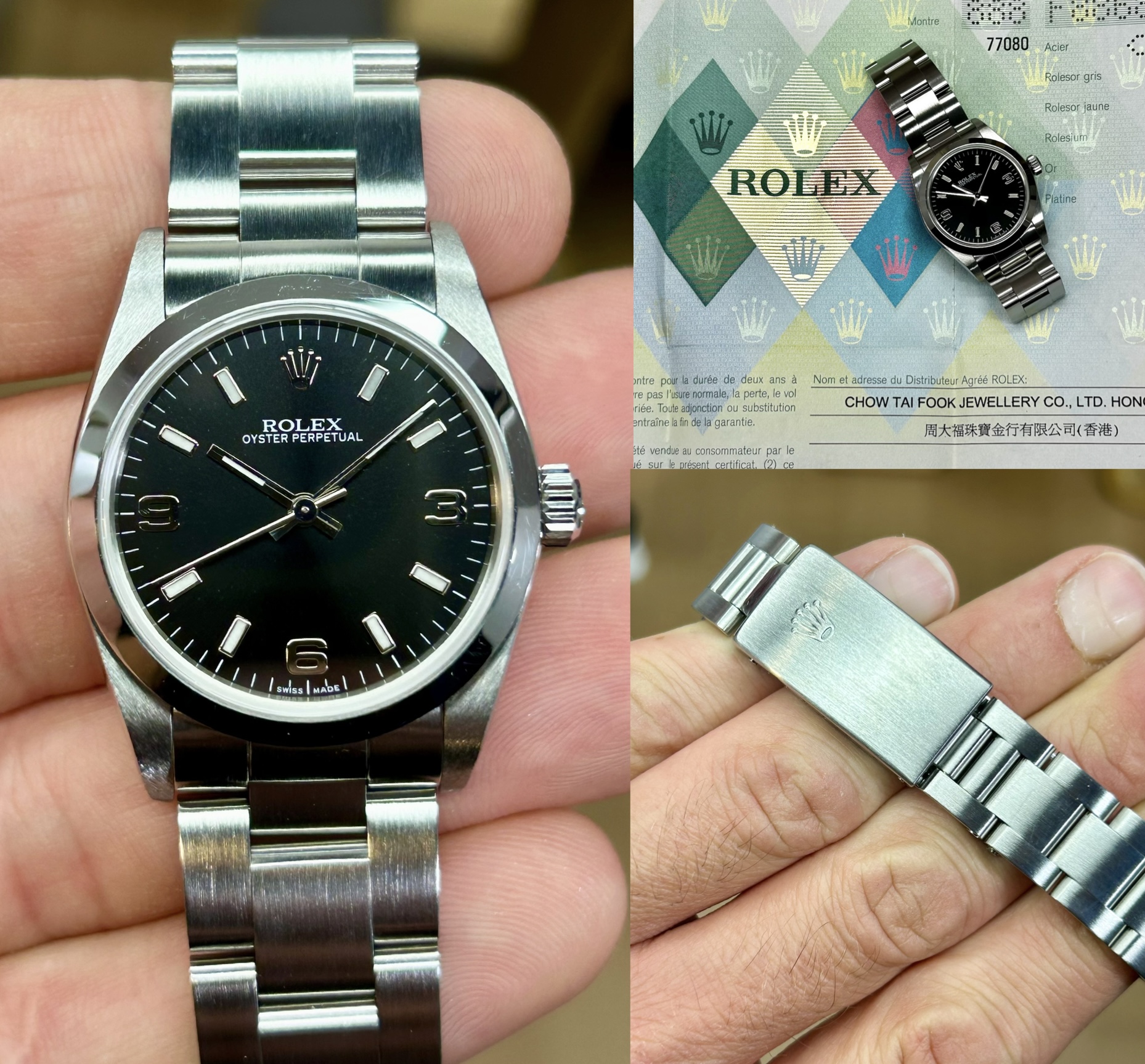 Rolex Boy 31mm 77080