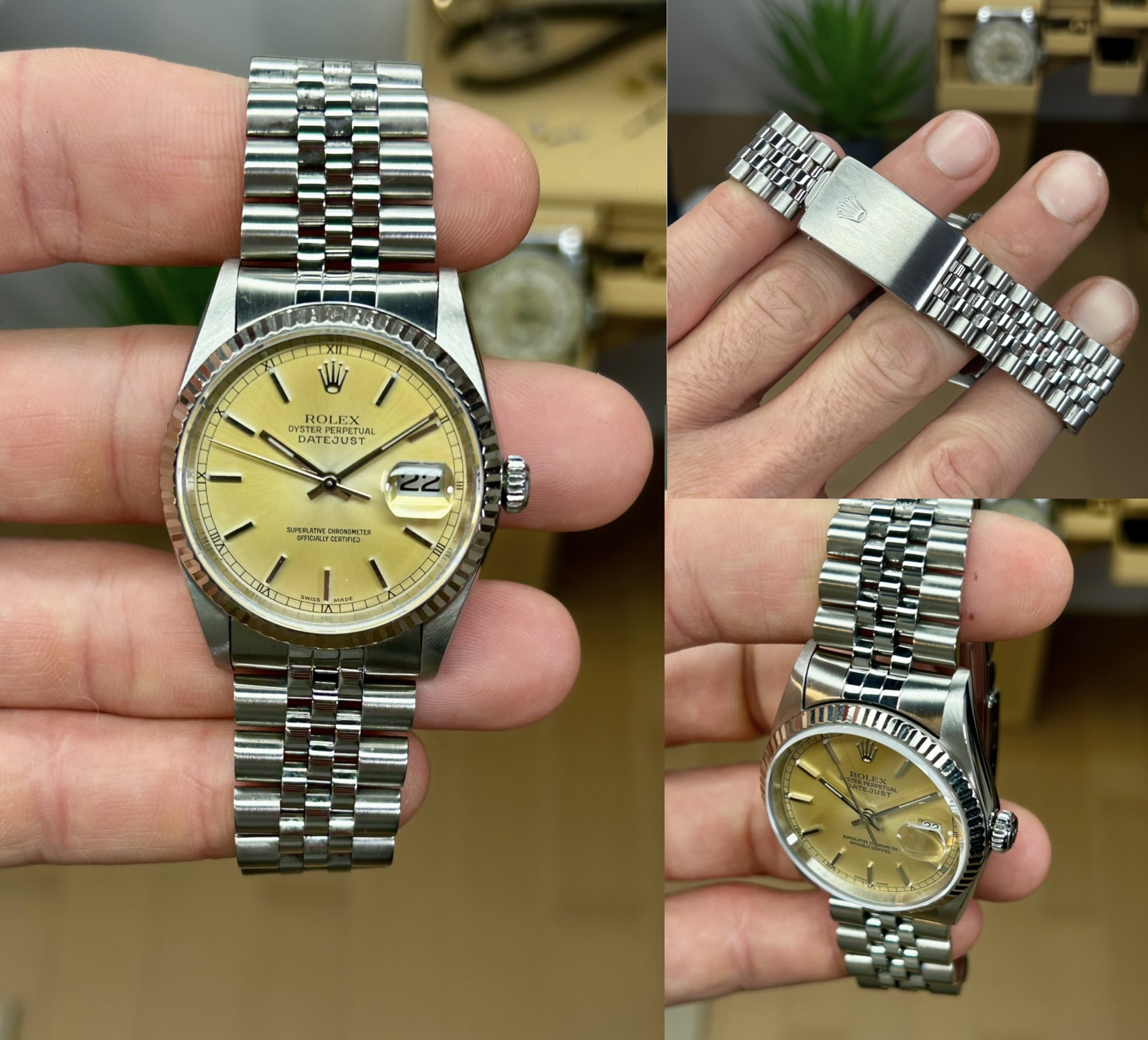 Rolex Datejust 16234 Lemon