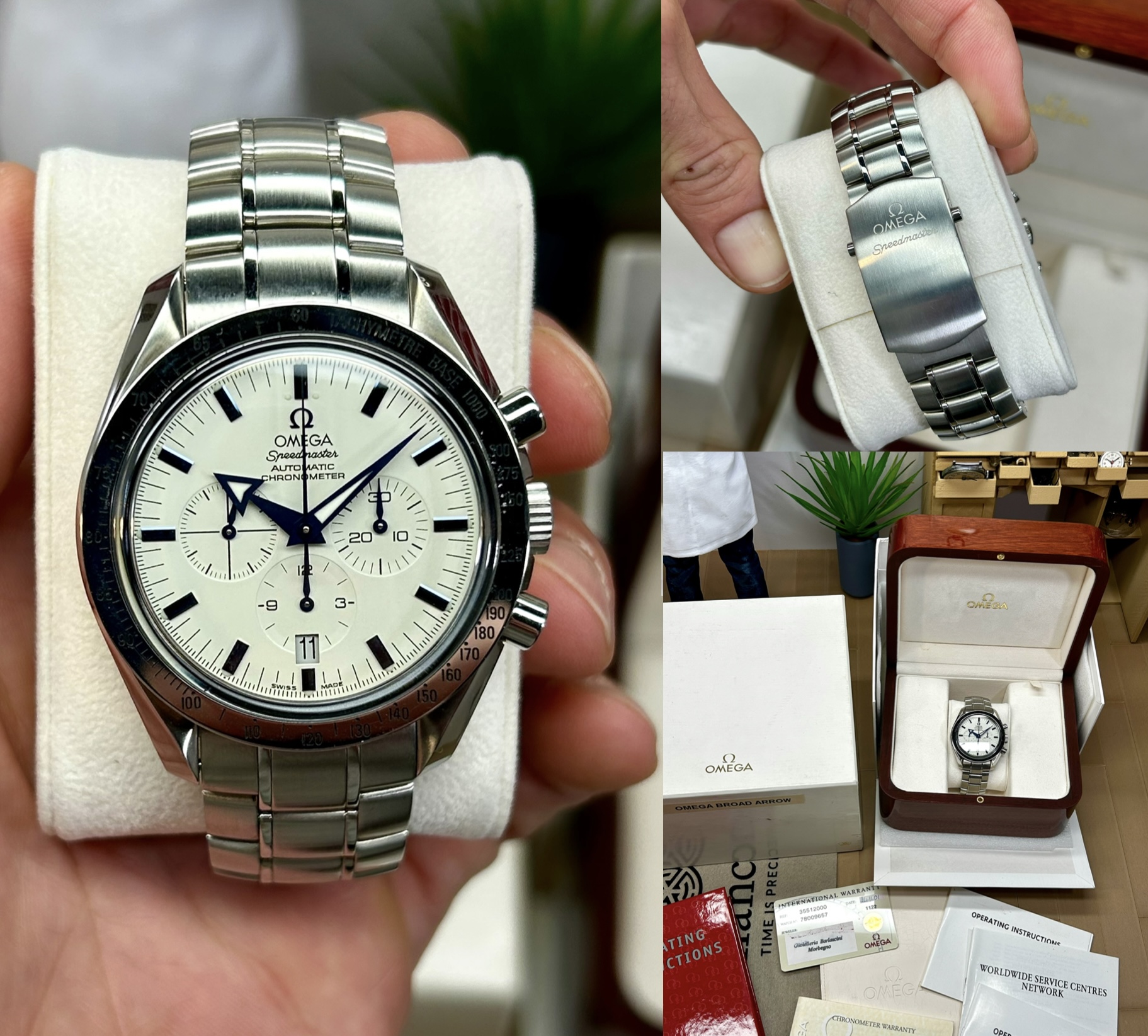 Omega Speedmaster Broad Arrow