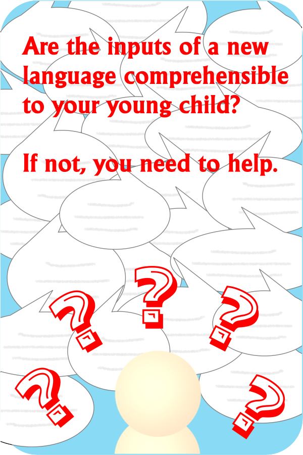 Toddlers or Preschoolers: Can they just be sent to daycare without speaking a word of English?只说中文的小娃准备上或者刚上幼儿园的时候需要教他们英语吗？