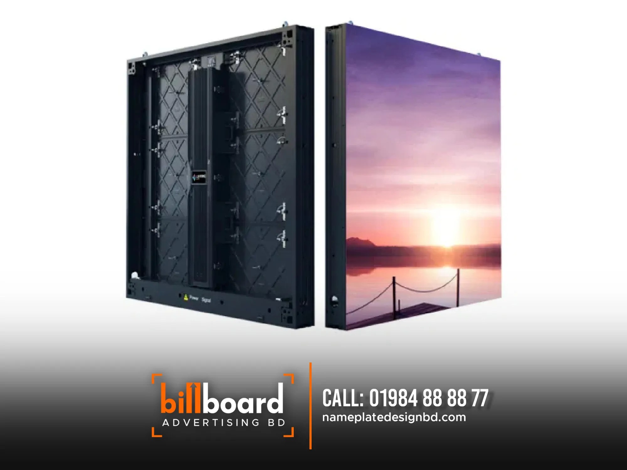 Curved LED Billboard