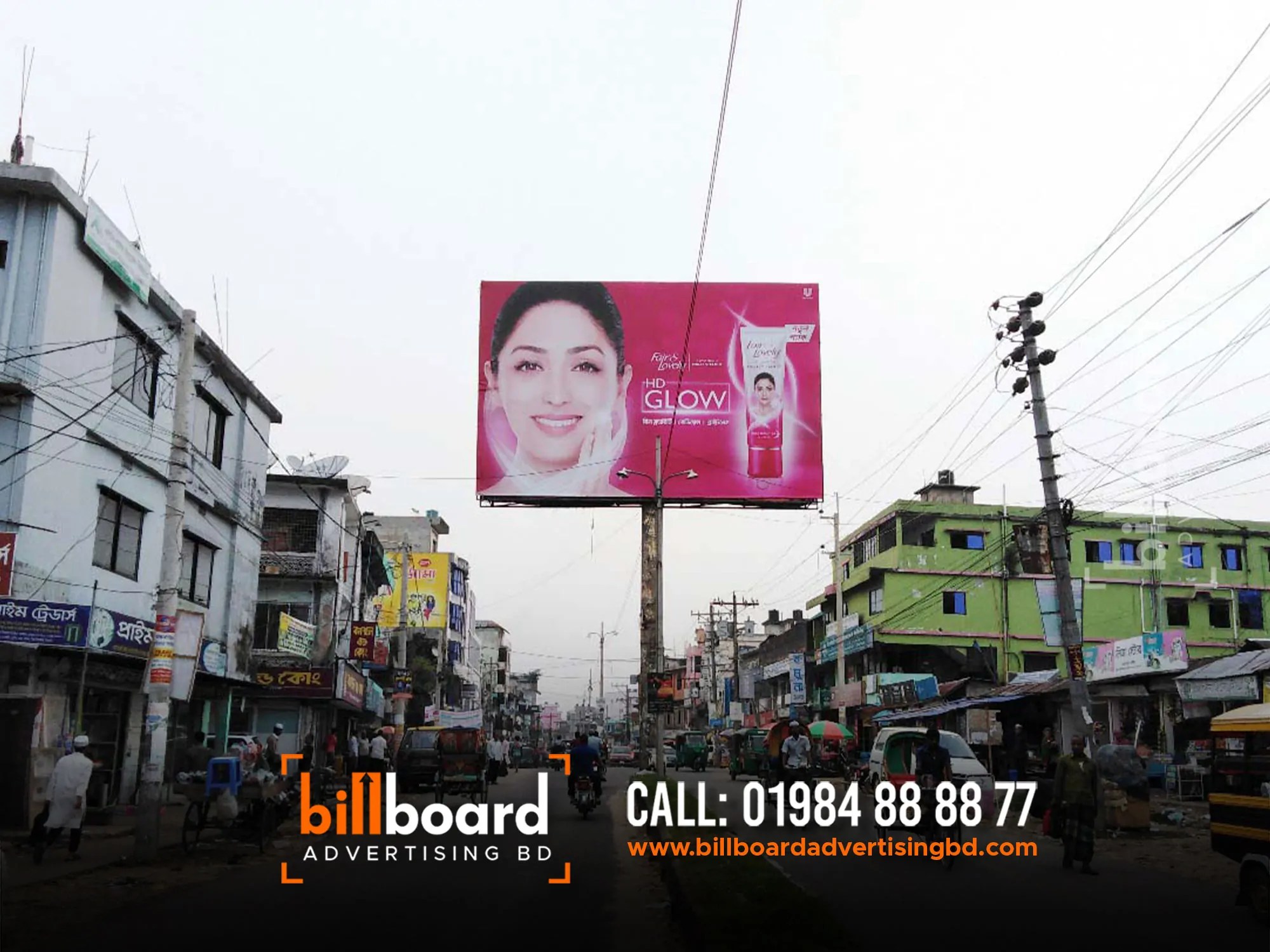 Unipole LED Billboard