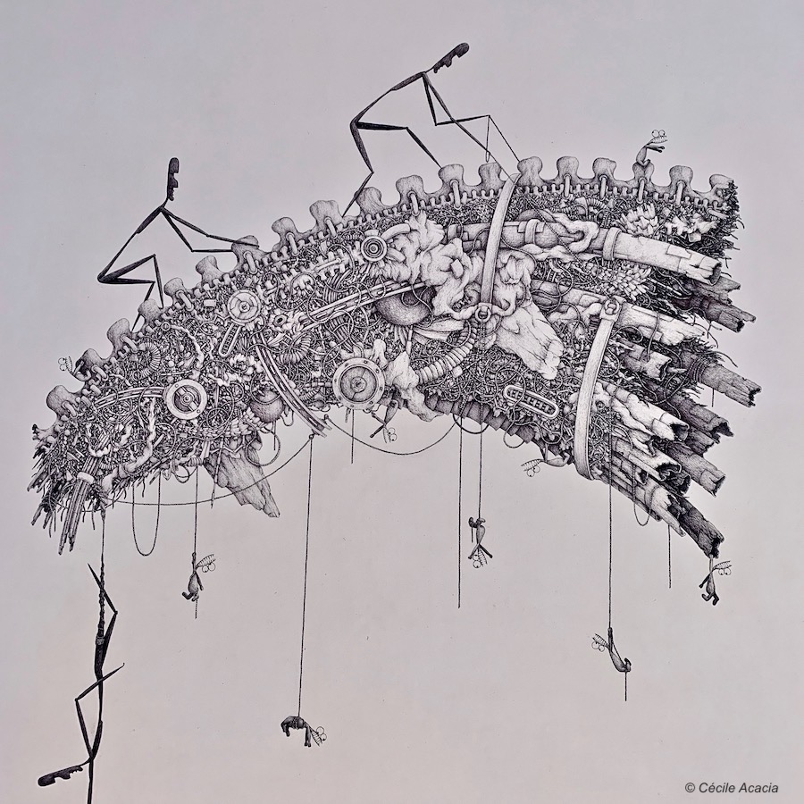 La mecanique du coeur de Mani - Galerie SITIO Lyon