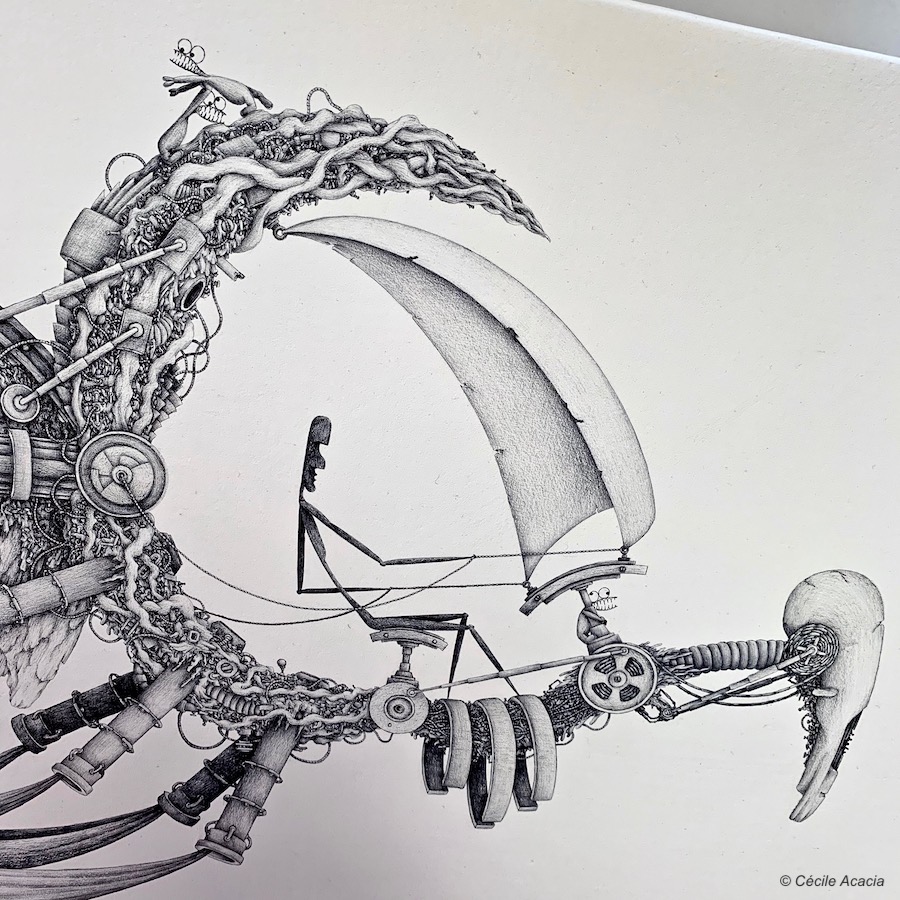 La mecanique du coeur de Mani - Galerie SITIO Lyon