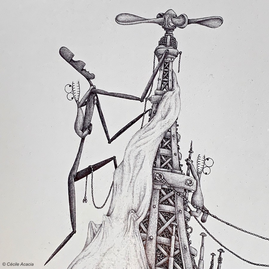 La mecanique du coeur de Mani - Galerie SITIO Lyon