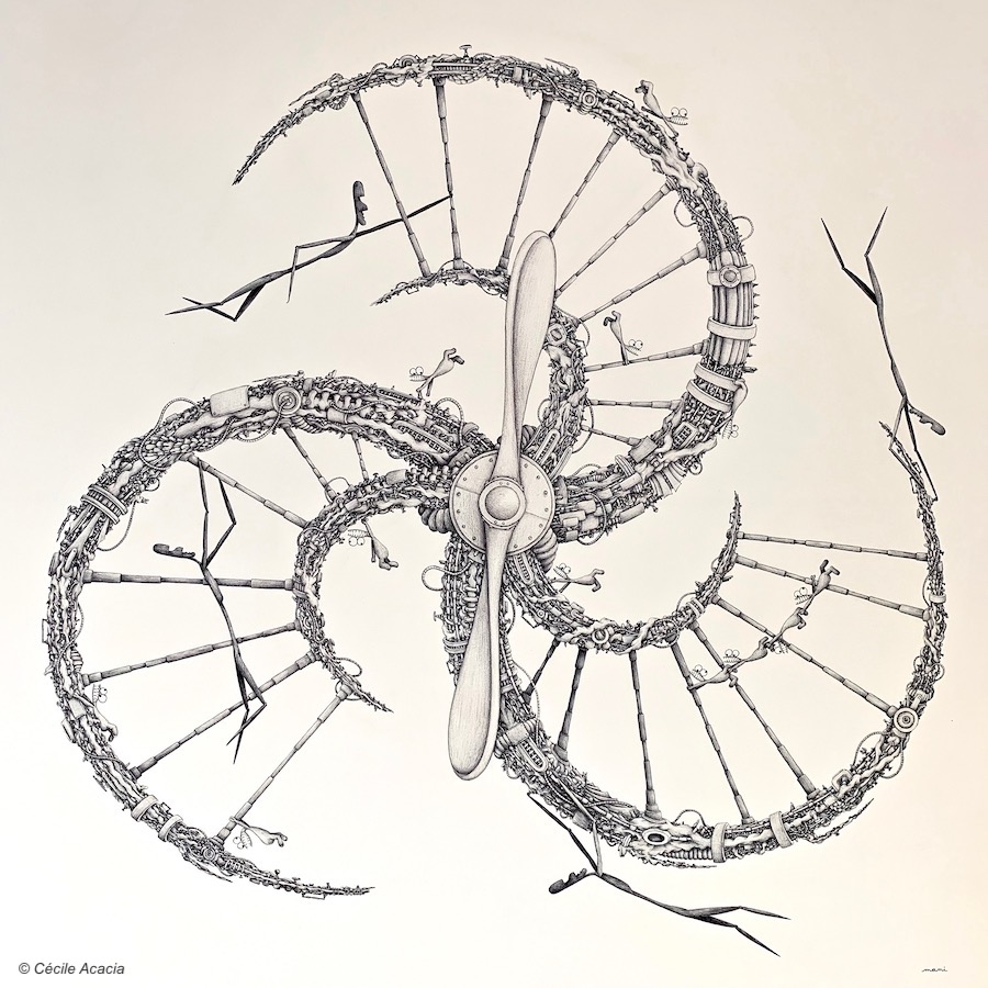 La mecanique du coeur de Mani - Galerie SITIO Lyon